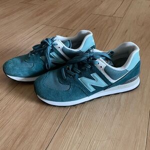 New Balance 574 Teal